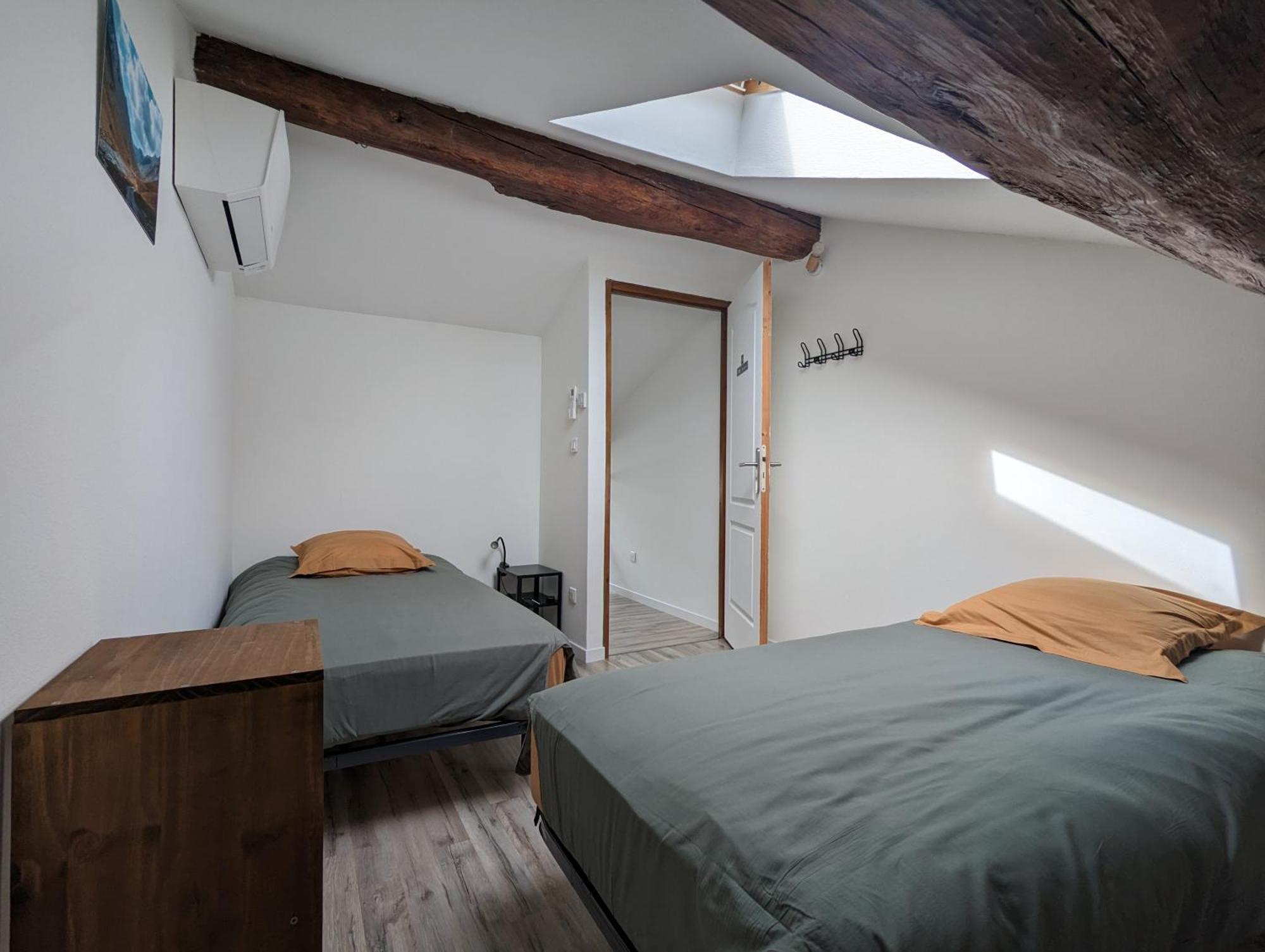 Apartamento Le Cinoche, Cocon Sous Les Toits Pont-de-Vaux Exterior foto